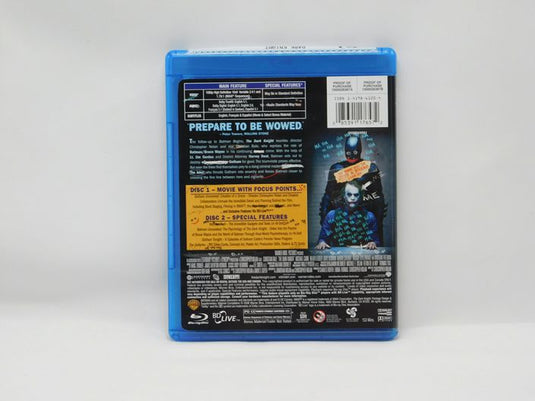 The Dark Knight (Blu-ray, 2008, Christian Bale, Heath Ledger)