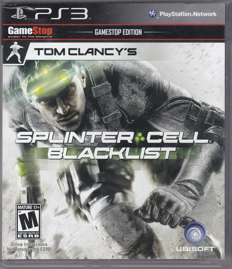 Splinter Cell: Blacklist [Gamestop Edition] | Playstation 3  [IB]