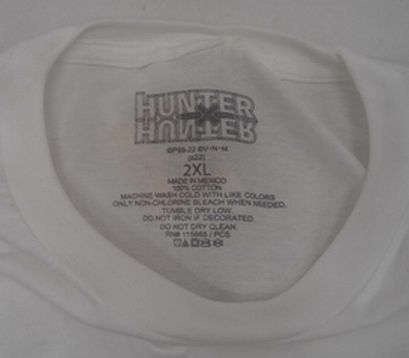 Hunter X Hunter Killua XX Large White Shirt