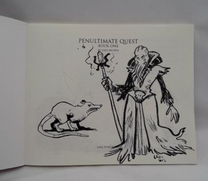 Penultimate Quest by Lars Brown Signed