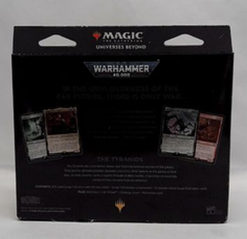 Load image into Gallery viewer, Warhammer 40,000 Tyranid Swarm Commander Deck Collector&#39;s Edition (G,Blu,R)

