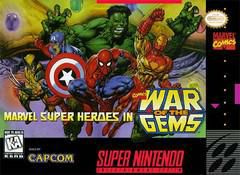 Marvel Super Heroes In War Of The Gems | Super Nintendo [ loose ]
