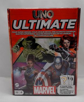 Load image into Gallery viewer, Mattel Games - UNO Ultimate Marvel 4 Player Core Set Card Game
