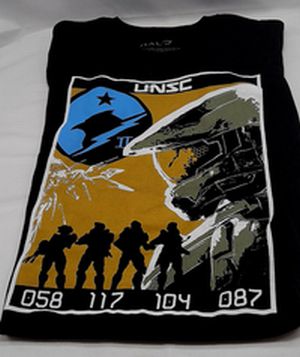 Load image into Gallery viewer, Halo Infinite Small Black Shirt
