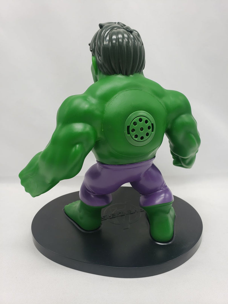 Load image into Gallery viewer, Hulk Smash Voice Push Button Activated Walgreens Pvc Soft Figure Marvel Avengers
