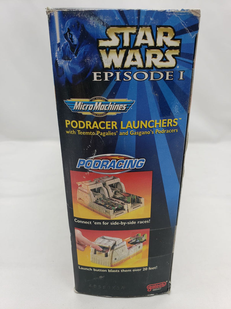 Load image into Gallery viewer, SEALED 1998 Micro Machines Star Wars Episode 1 Podracer Launchers Galoob 66547
