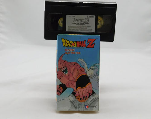 Dragon Ball Z Fusion Play For Time VHS VCR Video Tape Movie Used Anime