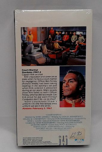 Load image into Gallery viewer, Star Trek Court Matrial Ep 15 VHS1993
