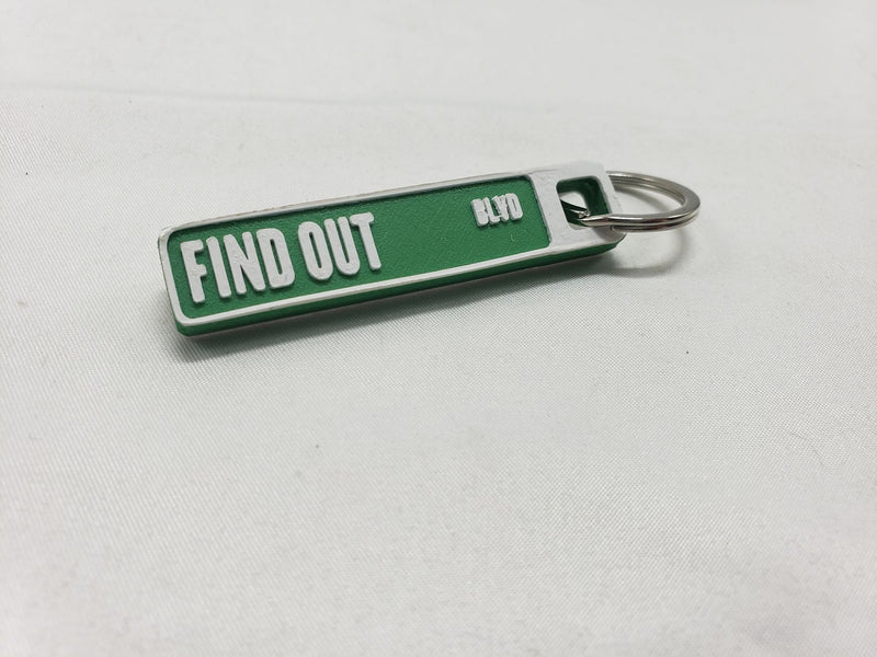 Load image into Gallery viewer, F*** around and find out keychain censored 2.5 in

