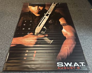 S.W.A.T. Vinyl Movie Poster  5'x 8' LL Cool J
