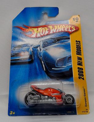 Hot Wheels 10/40 Canyon Carver 2008 Red Variation