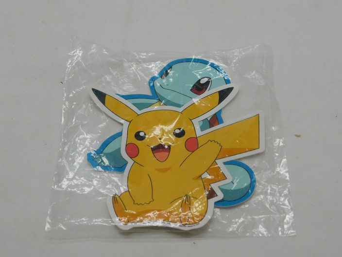 Load image into Gallery viewer, Squirtle and Pikachu Stickers
