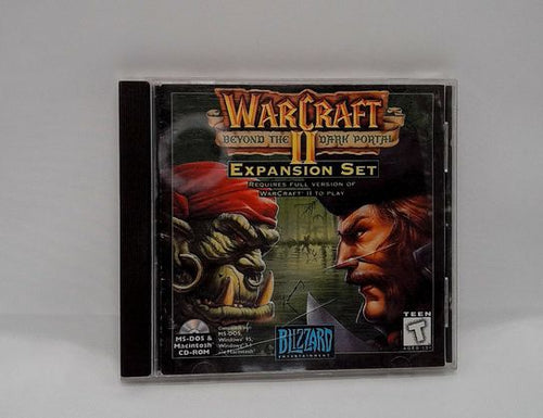 WarCraft II Beyond The Dark Portal Expansion Set PC CD 1996