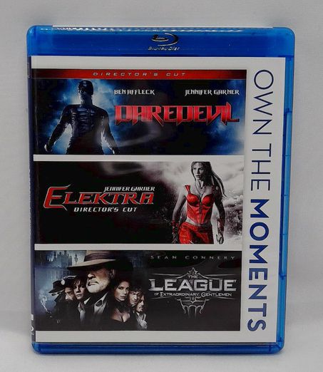 Load image into Gallery viewer, Daredevil/Elektra/The League of Extraordinary Gentlemen 2012 Blu-ray + DVD
