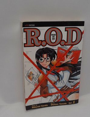 ROD: READ OR DIE Volume 1 By Hideyuki Kurata (2006, Paperback) R.O.D.