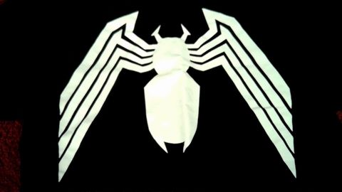 Black Marvel Venom/Spiderman Suit Size XL Shirt