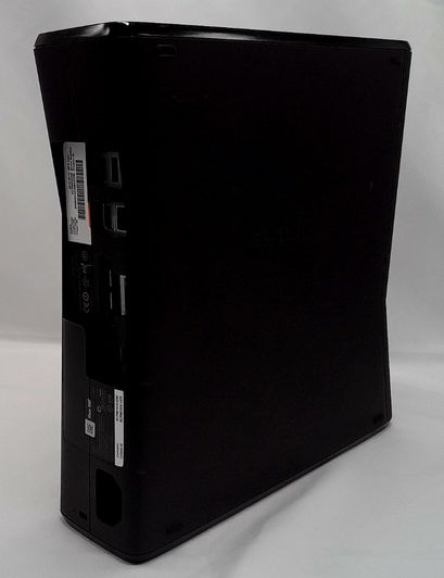 Xbox 360 Slim Matte Black Console [CIB]