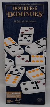 Game Gallery Double 6 Color Dot Dominoes [unopened]