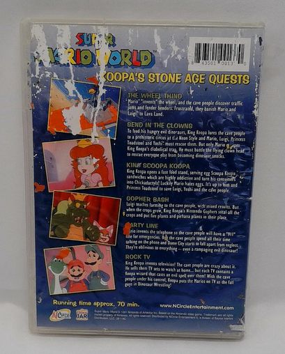 Super Mario Wold: Koopas Stone Age Quest DVD 2010