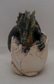 Load image into Gallery viewer, Dragon Egg Hatchling Statue Figurine
