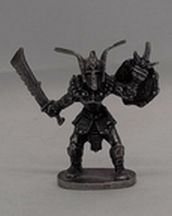 Load image into Gallery viewer, Rawcliffe Pewter Miniature Knight with Shield

