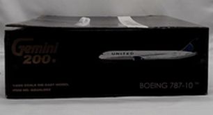 Gemini Jets 1:200 United Airlines Boeing 787-10 N12010 (G2UAL882) Model Plane