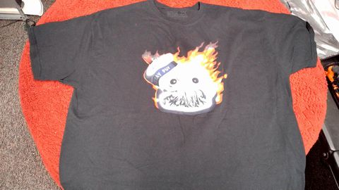 Load image into Gallery viewer, Ripple Junction Ghostbusters Stay Puffy  Size 2X Black Shirt
