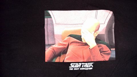 Star Trek The Next Generation Shirt Size 3XL Color Black