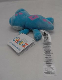 Load image into Gallery viewer, 6&quot; Disney Mini Cuddleez Frozen 2 Sleepy Bruni Blue Salamander Plush
