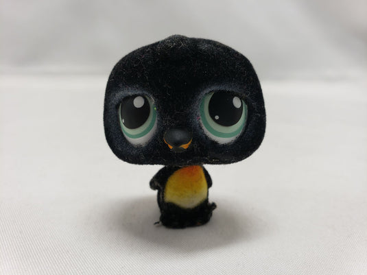 Littlest Pet Shop #333 Flocked Penguin