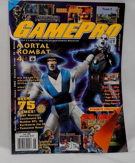 GamePro Magazine Issue 117 June 1998