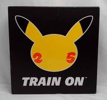 Pokemon Train On 25th Anniversary Store Promotional Marketing Kit