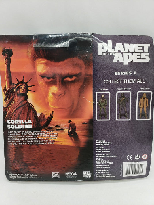 2014 NECA Planet of the Apes Gorilla Soldier Figure Target Exclusive