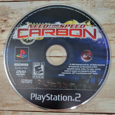 Need for Speed Carbon PS2 DISC ONLY   [Game Only]