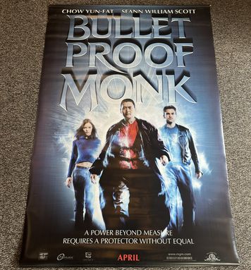 Bulletproof Monk Movie Vinyl Banner 4x6 Double Sided