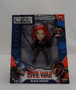 Load image into Gallery viewer, Marvel Captain America: Civil War Black Widow M48 Metals Die Cast 4in Figure

