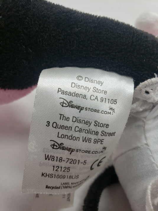 disney store pink mini mouse plush stuffed w818-7201-5