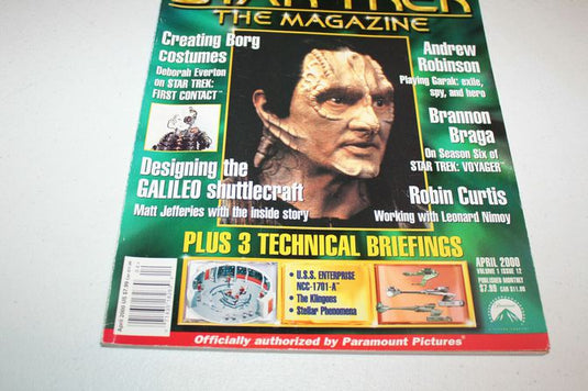Star Trek The Magazine April 2000 Vol 1
