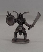 Load image into Gallery viewer, Rawcliffe Pewter Miniature Knight with Shield
