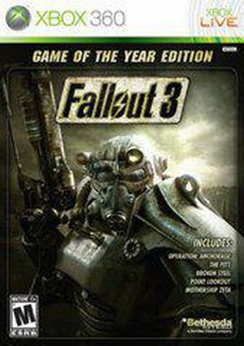 Xbox 360 Fallout 3 [Game of the Year Edition][CIB]