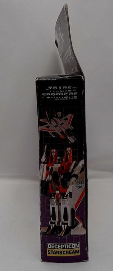 Starscream AFA 80 80/80/90 1984 Pre-Rub G1 Transformers Hasbro Action Figure [CIB]
