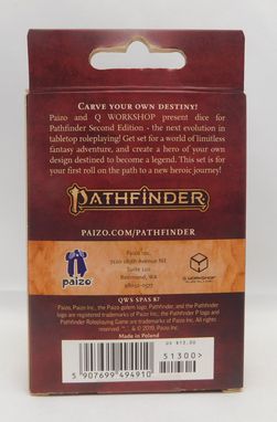 Pathfinder Second Edition Dice Set (New)