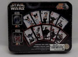 Star Wars Disney 2 Decks Of Playing Cards With Tin  Star Tour