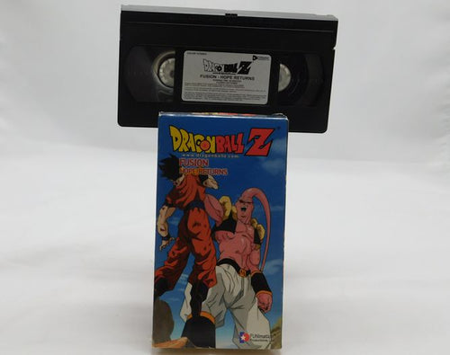 Dragon Ball Z - Fusion: Hope Returns VHS VCR Video Tape Movie Used Anime