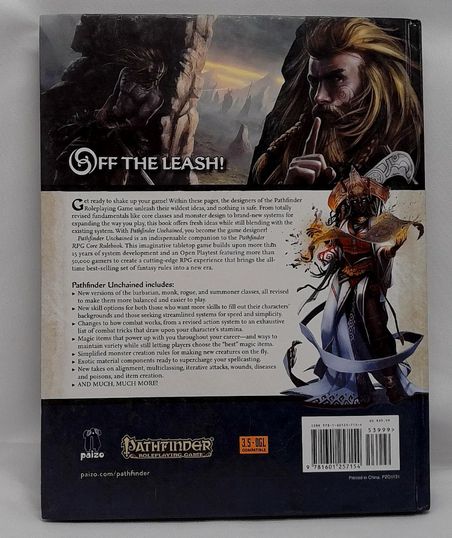 Pathfinder Roleplaying Game: Pathfinder Unchained Bulmahn 2015