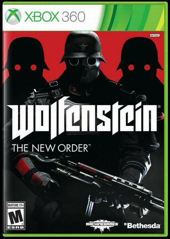 Xbox 360 Wolfenstein: The New Order Disc 1-4 [Game Only]