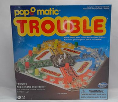 Hasbro Classic Pop-o-matic Trouble Board Game