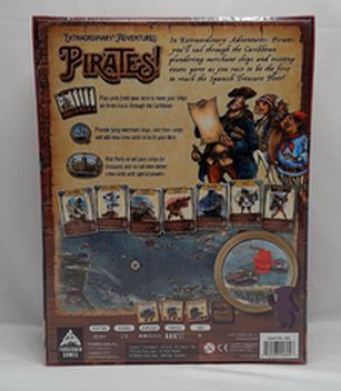 Extraordinary Adventures: Pirates Strategy Pirate Caribbean Treasure Board Game