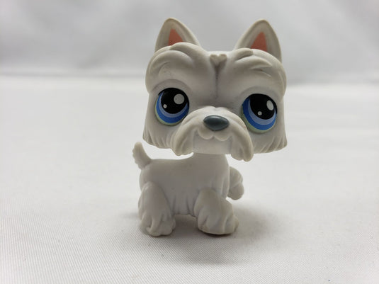 Littlest Pet Shop Dog White Scottie Scottish Terrier 24