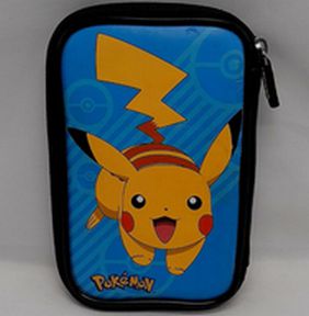 Nintendo 3DS XL Official Pokemon Pikachu Game Traveler Zip Carry Case